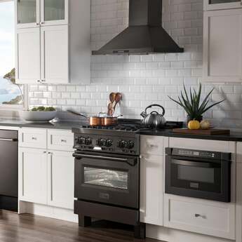 Z Line ZLINE RABBR30 30 Inch Black Stainless Steel Dual Fuel Freestanding Range, in Bla — thumbnail 24