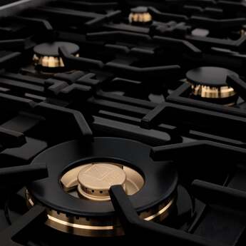 Z Line ZLINE RABBR36 36 Inch Black Stainless Steel Dual Fuel Freestanding Range, in Bla — thumbnail 49
