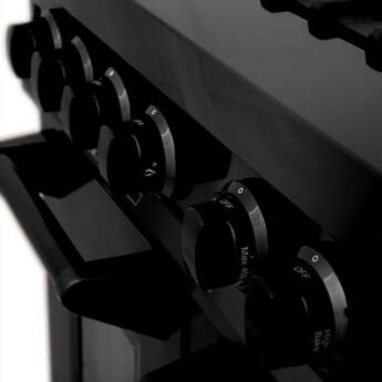 Z Line ZLINE RABBR48 48 Inch Black Stainless Steel Dual Fuel Freestanding Range, in Bla — thumbnail 26