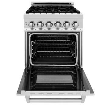 Z Line ZLINE RABLM24 24 Inch Dual Fuel Freestanding Range