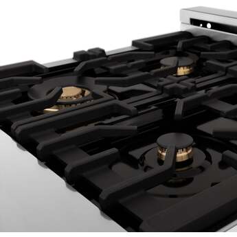 Z Line ZLINE RABR24 24 Inch Stainless Steel Dual Fuel Freestanding Range, in Stainless — thumbnail 15