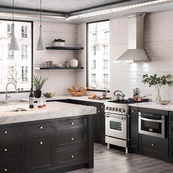 Z Line ZLINE RABR24 24 Inch Stainless Steel Dual Fuel Freestanding Range, in Stainless — thumbnail 16