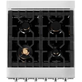 Z Line ZLINE RABR24 24 Inch Stainless Steel Dual Fuel Freestanding Range, in Stainless — thumbnail 17