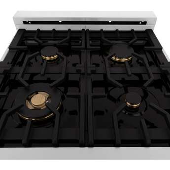 Z Line ZLINE RABR24 24 Inch Stainless Steel Dual Fuel Freestanding Range, in Stainless — thumbnail 22