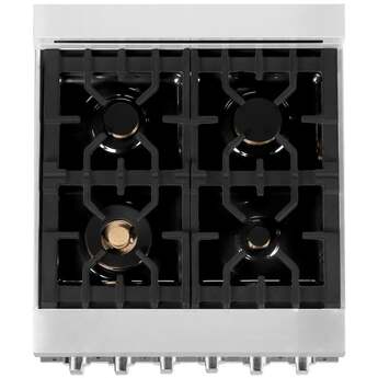 Z Line ZLINE RABR24 24 Inch Stainless Steel Dual Fuel Freestanding Range, in Stainless — thumbnail 40