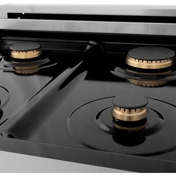 Z Line ZLINE RABR24 24 Inch Stainless Steel Dual Fuel Freestanding Range, in Stainless — thumbnail 44