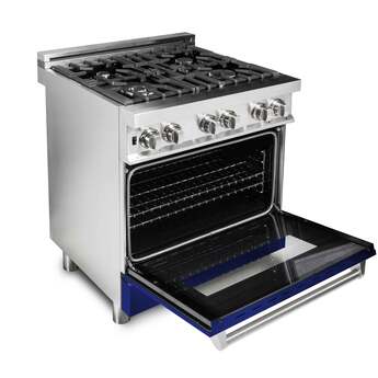 Z Line ZLINE RABR30 30 Inch Stainless Steel Dual Fuel Freestanding Range, in Stainless — thumbnail 11