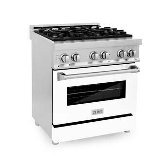 Z Line ZLINE RABR30 30 Inch Stainless Steel Dual Fuel Freestanding Range, in Stainless — thumbnail 14