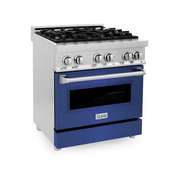 Z Line ZLINE RABR30 30 Inch Stainless Steel Dual Fuel Freestanding Range, in Stainless — thumbnail 19