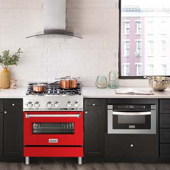 Z Line ZLINE RABR30 30 Inch Stainless Steel Dual Fuel Freestanding Range, in Stainless — thumbnail 29