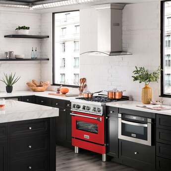 Z Line ZLINE RABR30 30 Inch Stainless Steel Dual Fuel Freestanding Range, in Stainless — thumbnail 30