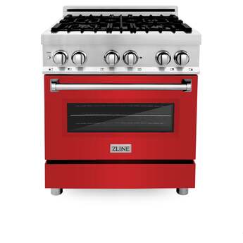 Z Line ZLINE RABR30 30 Inch Stainless Steel Dual Fuel Freestanding Range, in Stainless — thumbnail 31