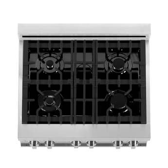 Z Line ZLINE RABR30 30 Inch Stainless Steel Dual Fuel Freestanding Range, in Stainless — thumbnail 35