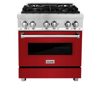 Z Line ZLINE RABR30 30 Inch Stainless Steel Dual Fuel Freestanding Range, in Stainless — thumbnail 39