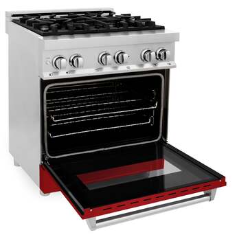 Z Line ZLINE RABR30 30 Inch Stainless Steel Dual Fuel Freestanding Range, in Stainless — thumbnail 44