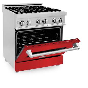 Z Line ZLINE RABR30 30 Inch Stainless Steel Dual Fuel Freestanding Range, in Stainless — thumbnail 46