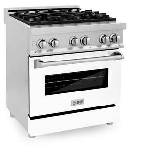 Z Line ZLINE RABR30 30 Inch Stainless Steel Dual Fuel Freestanding Range, in Stainless — thumbnail 47