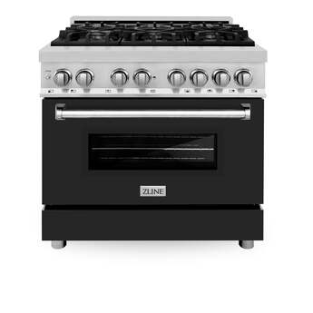 Z Line ZLINE RABR36 36 Inch Stainless Steel Dual Fuel Freestanding Range, in Stainless — thumbnail 17
