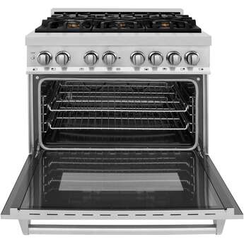 Z Line ZLINE RABR36 36 Inch Stainless Steel Dual Fuel Freestanding Range, in Stainless — thumbnail 44