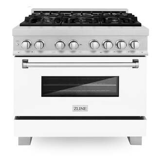 Z Line ZLINE RABR36 36 Inch Stainless Steel Dual Fuel Freestanding Range, in Stainless — thumbnail 49