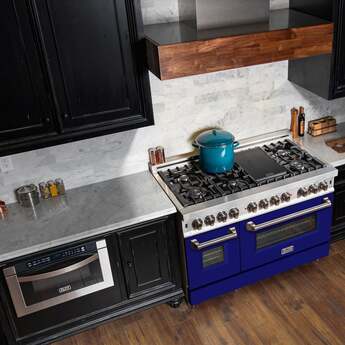 Z Line ZLINE RABR48 48 Inch Stainless Steel Dual Fuel Freestanding Range, in Stainless — thumbnail 34
