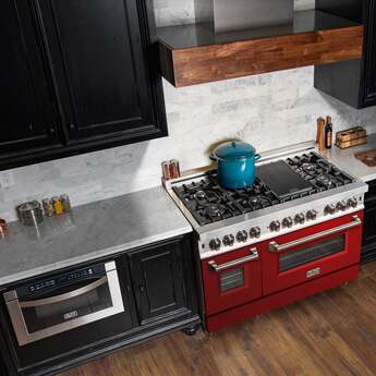 Z Line ZLINE RABR48 48 Inch Stainless Steel Dual Fuel Freestanding Range, in Stainless — thumbnail 36
