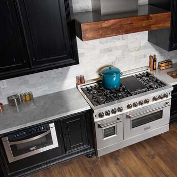 Z Line ZLINE RABR48 48 Inch Stainless Steel Dual Fuel Freestanding Range, in Stainless — thumbnail 38