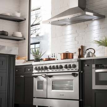 Z Line ZLINE RABR48 48 Inch Stainless Steel Dual Fuel Freestanding Range, in Stainless — thumbnail 44