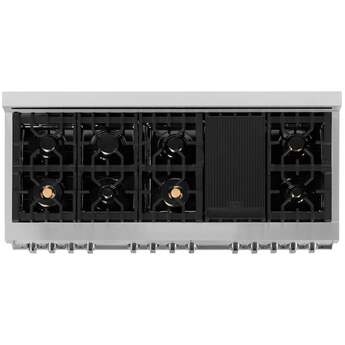 Z Line ZLINE RABR60 60 Inch Natural Gas, Dual Fuel Double Oven Freestanding Range in St — thumbnail 13