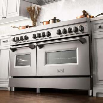 Z Line ZLINE RABR60 60 Inch Natural Gas, Dual Fuel Double Oven Freestanding Range in St — thumbnail 24