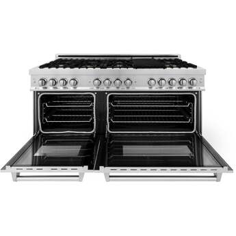 Z Line ZLINE RABR60 60 Inch Natural Gas, Dual Fuel Double Oven Freestanding Range in St — thumbnail 31