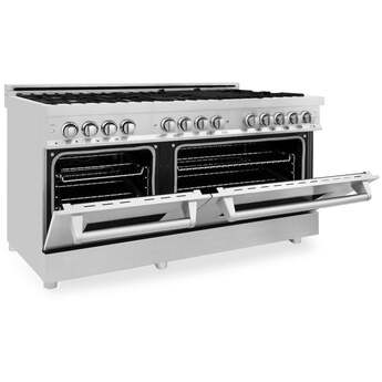 Z Line ZLINE RABR60 60 Inch Natural Gas, Dual Fuel Double Oven Freestanding Range in St — thumbnail 44