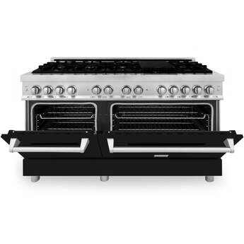 Z Line ZLINE RABR60 60 Inch Natural Gas, Dual Fuel Double Oven Freestanding Range in St — thumbnail 46