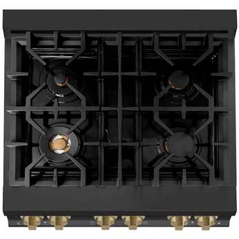 Z Line ZLINE RABZ30CB Autograph Edition Series 30 Inch Natural Gas, Dual Fuel Freestand — thumbnail 13