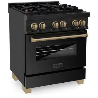 Z Line ZLINE RABZ30CB Autograph Edition Series 30 Inch Natural Gas, Dual Fuel Freestand — thumbnail 7