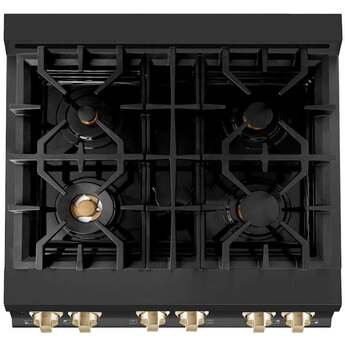 Z Line ZLINE RABZ30G Autograph Edition Series 30 Inch Natural Gas, Dual Fuel Freestandi — thumbnail 3