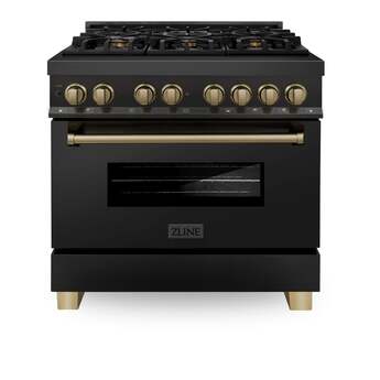 Z Line ZLINE RABZ36CB  Autograph Edition Series 36 Inch Natural Gas, Dual Fuel Freestan — thumbnail 24