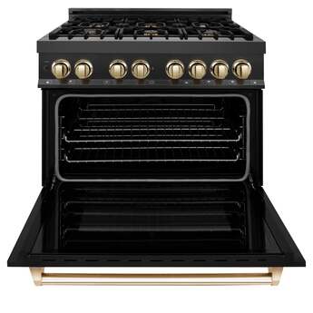 Z Line ZLINE RABZ36CB  Autograph Edition Series 36 Inch Natural Gas, Dual Fuel Freestan — thumbnail 9