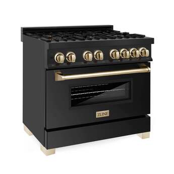 Z Line ZLINE RABZ36G  Autograph Edition Series 36 Inch Natural Gas, Dual Fuel Freestand
