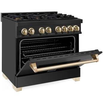 Z Line ZLINE RABZ36G  Autograph Edition Series 36 Inch Natural Gas, Dual Fuel Freestand — thumbnail 3