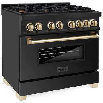 Z Line ZLINE RABZ36G  Autograph Edition Series 36 Inch Natural Gas, Dual Fuel Freestand — thumbnail 8