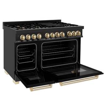 Z Line ZLINE RABZ48CB Autograph Edition Series 48 Inch Natural Gas, Dual Fuel Double Ov — thumbnail 11