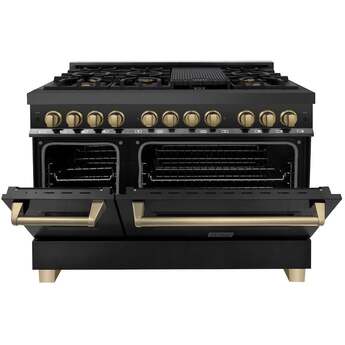 Z Line ZLINE RABZ48CB Autograph Edition Series 48 Inch Natural Gas, Dual Fuel Double Ov — thumbnail 16