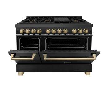 Z Line ZLINE RABZ48CB Autograph Edition Series 48 Inch Natural Gas, Dual Fuel Double Ov — thumbnail 19