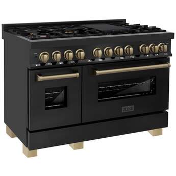 Z Line ZLINE RABZ48CB Autograph Edition Series 48 Inch Natural Gas, Dual Fuel Double Ov — thumbnail 22