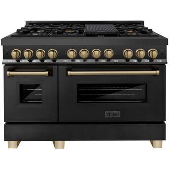Z Line ZLINE RABZ48CB Autograph Edition Series 48 Inch Natural Gas, Dual Fuel Double Ov — thumbnail 33
