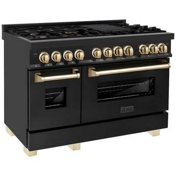 Z Line ZLINE RABZ48G Autograph Edition Series 48 Inch Natural Gas, Dual Fuel Double Ove — thumbnail 3