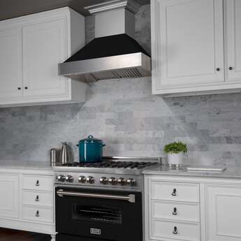 Z Line ZLINE RASBLM30 30 Inch Black Matte Gas Freestanding Range — thumbnail 17