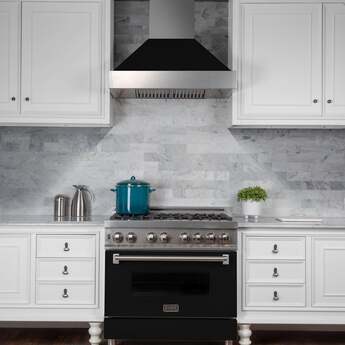 Z Line ZLINE RASBLM30 30 Inch Black Matte Gas Freestanding Range — thumbnail 22