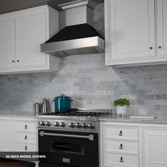 Z Line ZLINE RASBLM30 30 Inch Black Matte Gas Freestanding Range — thumbnail 25